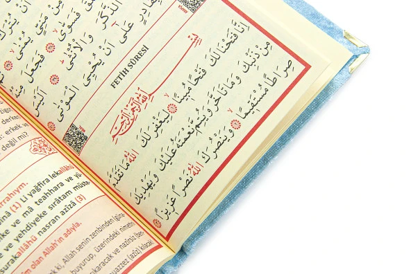 Mavi Mevlüt Hediyelik Kadife Kaplı Yasin Kitabı Tesbih Çeyizlik Seccade Seti - Resim 8