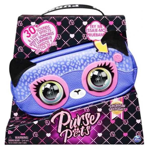 Purse Pets Savannah Spotlight Işıklı Çanta
