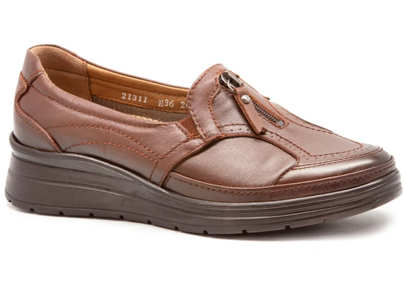 Forelli Polına 21311 Taba Bayan Ayakkabı Comfort ürün görseli