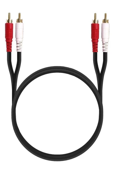 Lastvoice RCA-15 Çift Taraflı RCA Kablo 1.5 metre ürün görseli 1