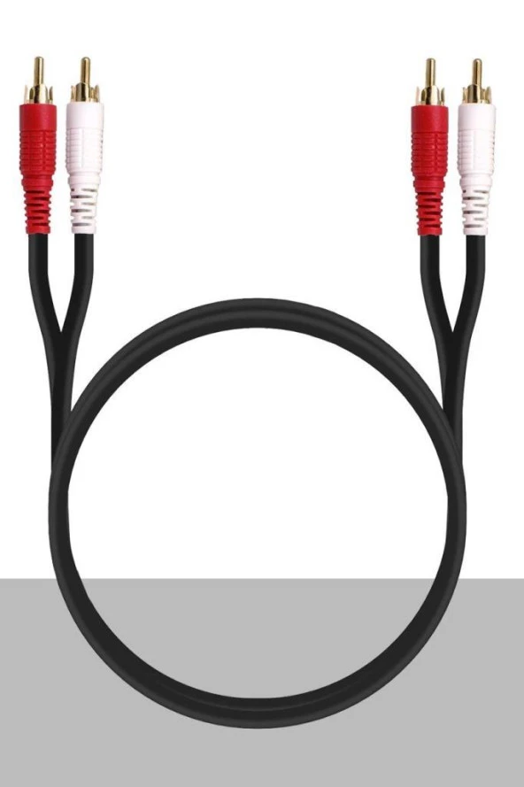Lastvoice RCA-15 Çift Taraflı RCA Kablo 1.5 metre