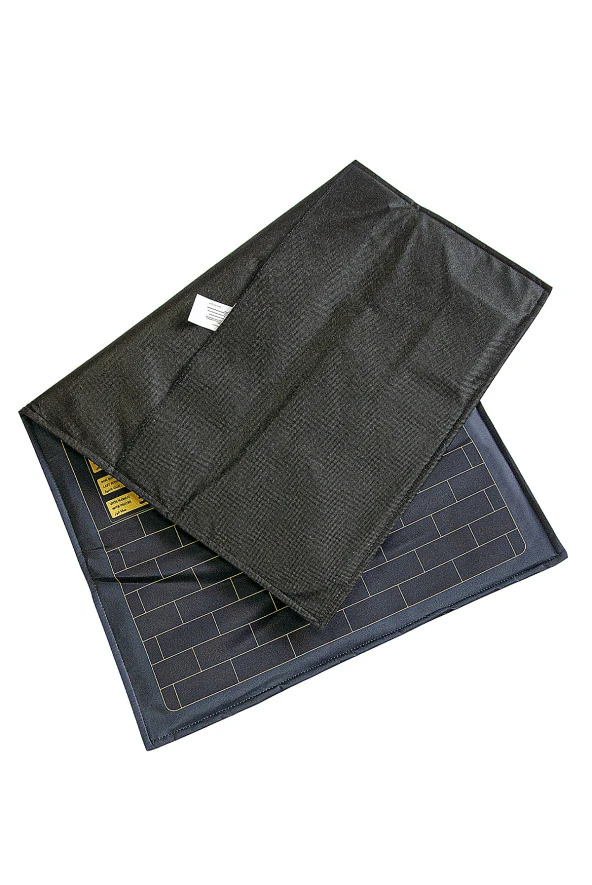 Kabeli Benim Seccadem Çocuklar İçin Sesli Konuşan 7 Dilde Namaz Kıldıran Seccade Siyah - Resim 2