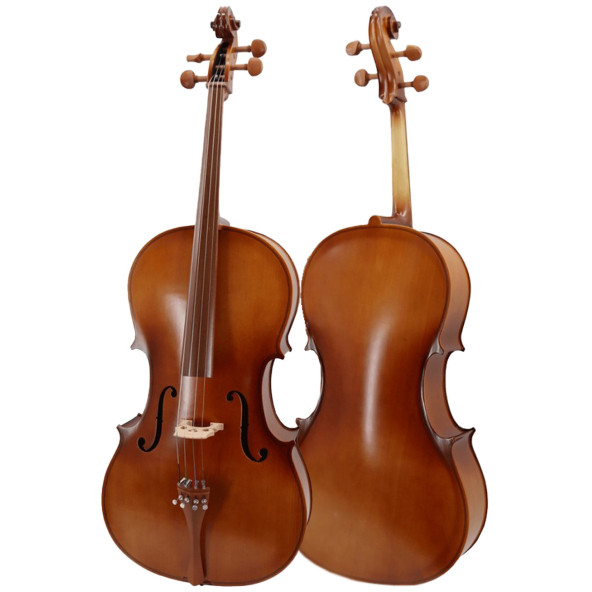 Midex GT-224 Profesyonel Üst Kalite Masif Ağaç Çello Viyolonsel - 3