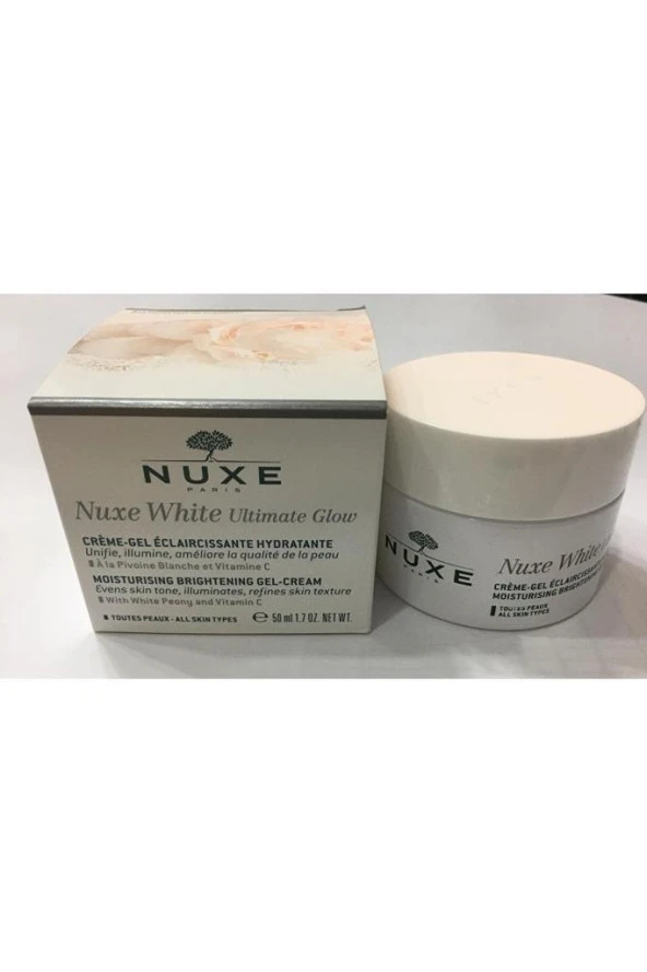 Nuxe White Ultimate Glow Nemlendirici Ve Aydınlatıcı C Vitaminli Jel Krem 50 ml