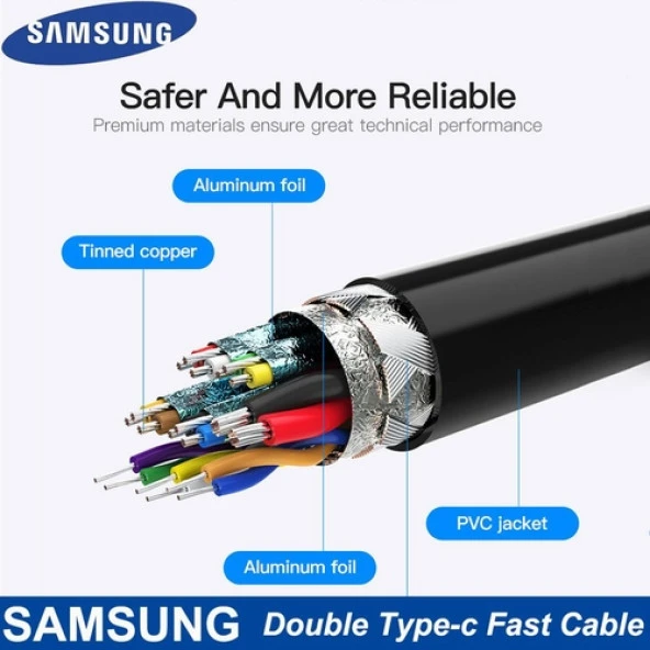 Day Samsung Galaxy Z Flip 3 Orij. EP-TA800XWEGWW 25W Type-C Hızlı Şarj Cihazı Beyaz  3A