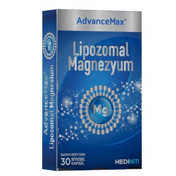 Mediniti AdvanceMax Lipozomal Magnezyum 30 Bitkisel Kapsül
