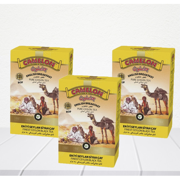 Camelon Sarı Paket Dökme Çay 900 g 3 adet