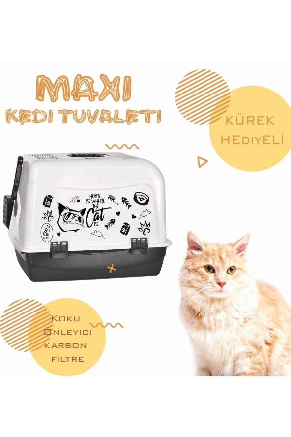 Yıldızhane Maxi Kedi Tuvaleti Ve Evcil Hayvan Tüy Temizleyici - 4