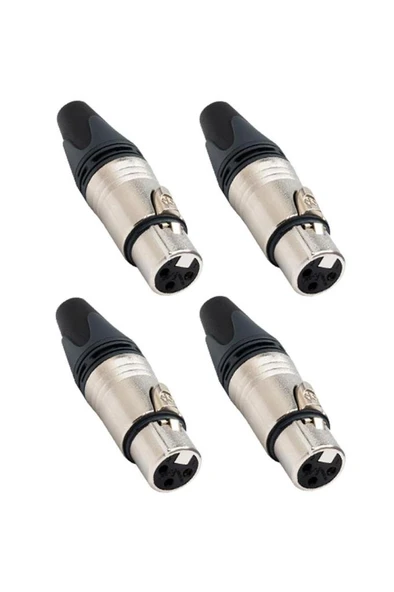 Hepa Merz SFC-F11-4X XLR Dişi Konnektör (4 ADET) ürün görseli 1