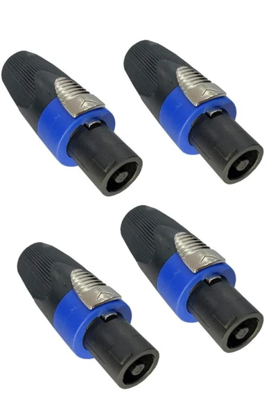 Hepa Merz SFC-SPK4-4X Speakon Konnektör 4 Pinli (4 ADET) ürün görseli 1