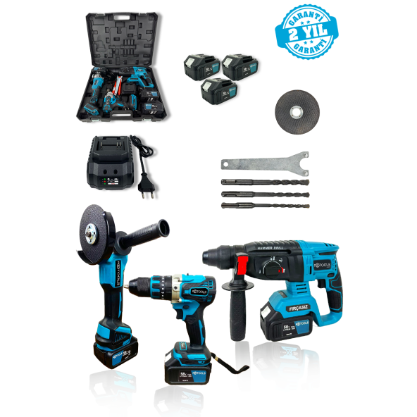 RETOOLS 3'LÜ SET HİLTİ-SİPRAL-VİDALAMA