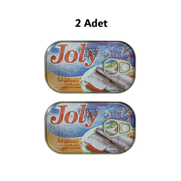Joly Sardalyası Acılı 125 gr X 2 Adet Joly-2li - 2