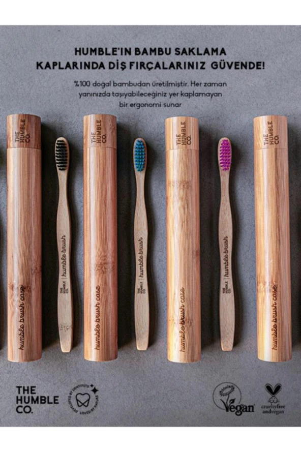 Humble Brush Bambu Diş Fırçası Kabı 7350075691997 - 4
