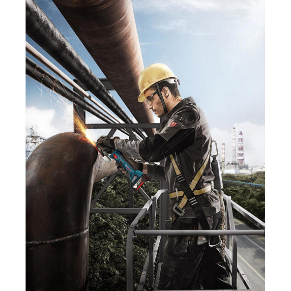 Bosch GWS 180-LI Professional Akülü Taşlama Makinesi (Akü ve Şarj Cihazı dahil değil) - 06019H9022 - 3