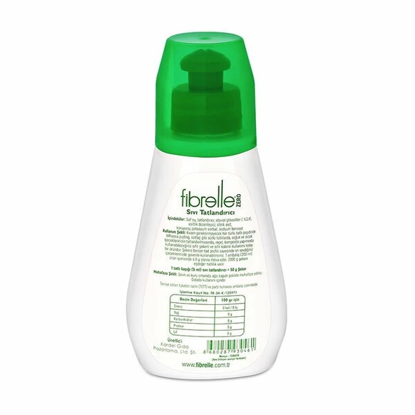 Stevia Sıvı Tatlandırıcı 200 ml ( Stevia Bazlı ) - 2
