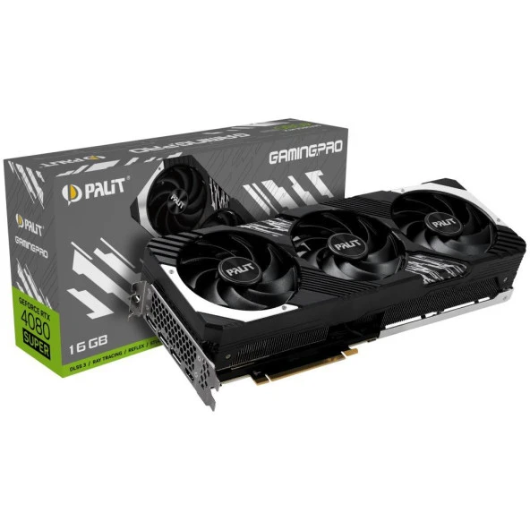 Palit Nvidia Geforce Rtx4080 Super Gamıngpro 16Gb 256Bit Gddr6x Ekran Kartı (Ned408s019t2-1032A)