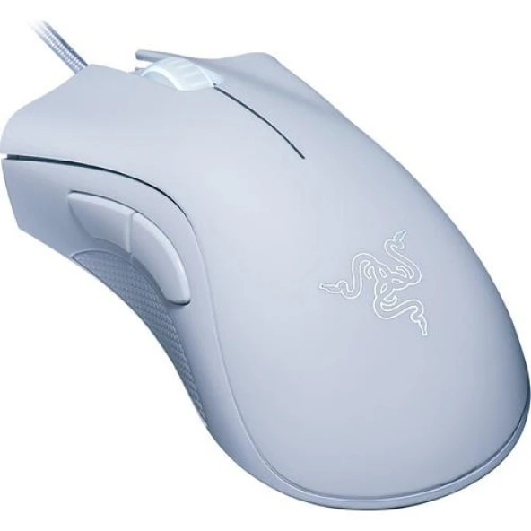 Razer DeathAdder Essential Kablolu Optik Oyuncu Mouse Beyaz Teşhir - Resim 3