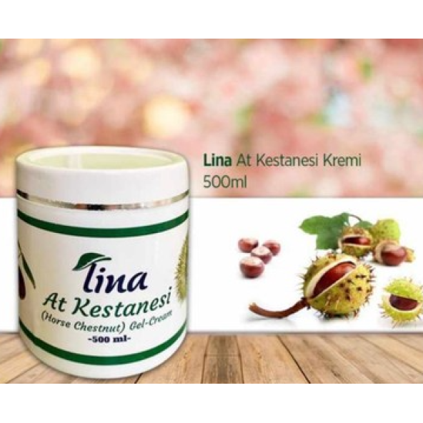 LINA AT KESTANESI JEL KREMI 500ML  3 KUTU - 1