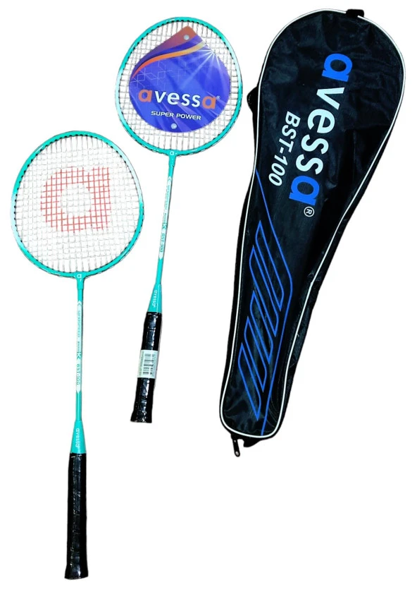 Avessa Bst-100T Badmington Raket Set Turkuaz - 1