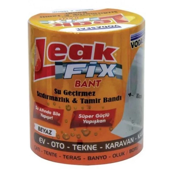 Vodaseal Leak Fix Tamir Bandı 10x150cm  Siyah