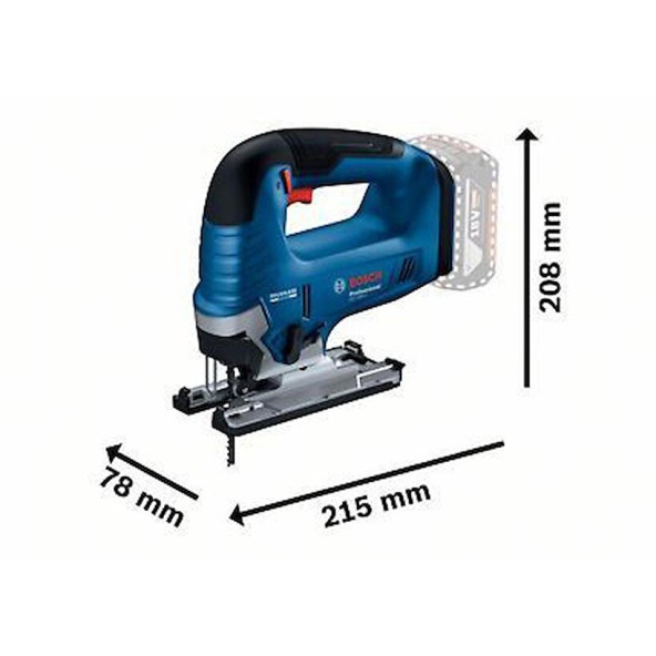 Bosch Professional GST 185-Li  Dekupaj Testere (Solo) - 06015B3021 - 2