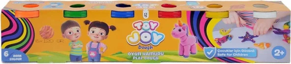 Toy Joy Dough 6 Renk Oyun Hamuru 4052