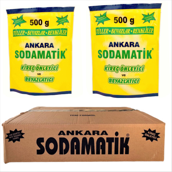 ANKARA SODAMATİK (500 Gr KOLİ)