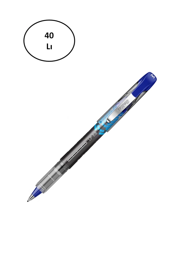 Scrikss Lp 68 Liquid Pen Mavi 40lı - 4