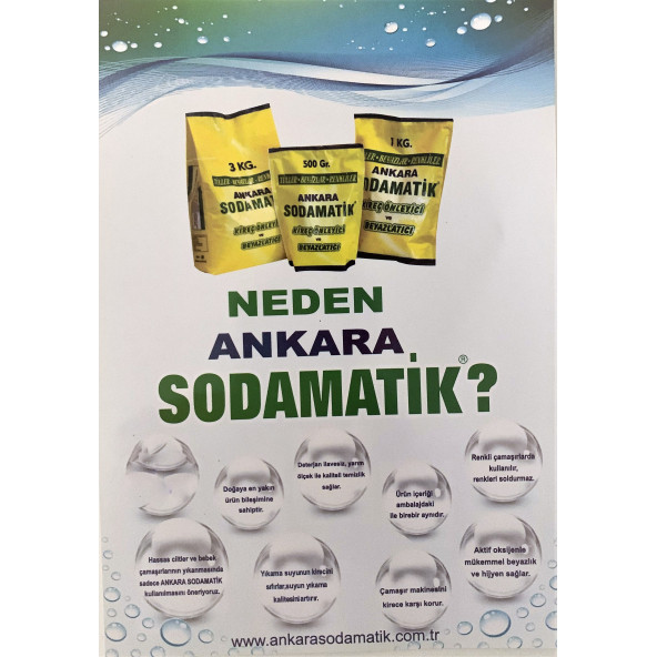 ANKARA SODAMATİK (3 Kg x 1 Adet) - 2