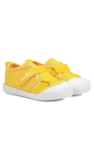 Benetton BN-1254  Çocuk Anatomik İlkadım Ayakkabı Sarı 19-24