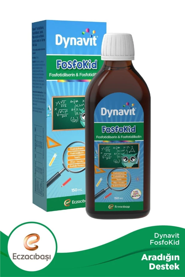 Dynavit Fosfokid Fosfodilserin ve Fosfotodilkolin İçeren 150 ml ürün görseli