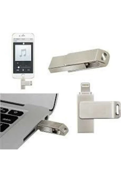 GALIO Apple Iphone 64gb Usb Flash Bellek Disk Bilgisayar Ve Iphone Için Tasarlandı - 4