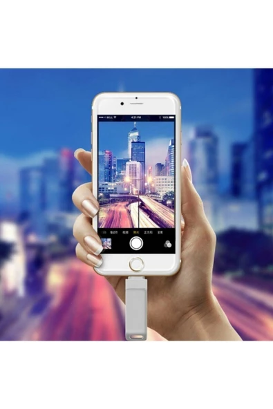 JavaTech Iphone Ipad Uyumlu 64gb Flash Bellek Telefon Veya Bilgisayardan Veri Aktarma Depolama - Resim 2