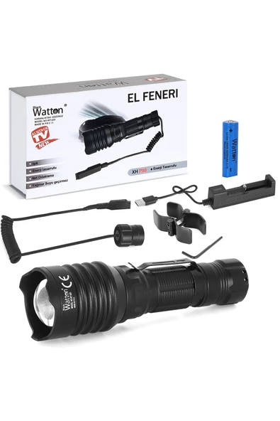 Watton TG-10 WT-620 ŞARJLI SÜPER FENER