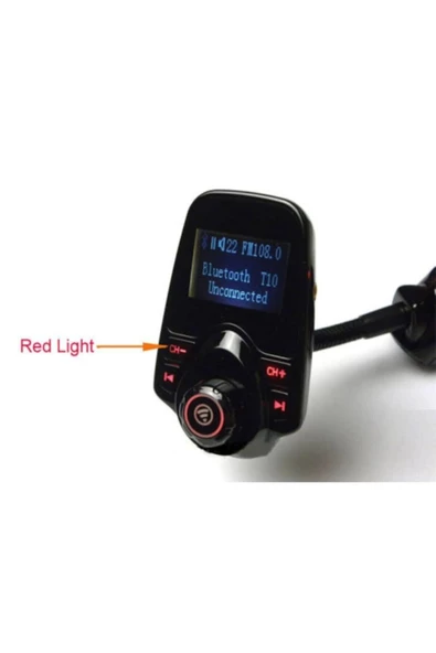 Kingboss T10 Wireless Bluetooth Araç Kiti Usb Girişli Fm Transmitter - 4