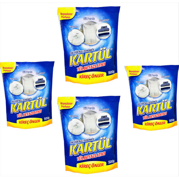 KARTÜL TÜL BEYAZLATICI (4'LÜ PAKET) - 2