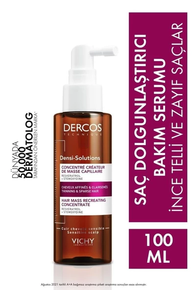 Vichy Dercos Densi-Solution Lotion 100 Ml - Saç Bakım Losyonu - SKT:18M