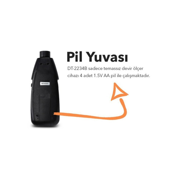 Loyka 2234B Temassız Devir Ölçer Takometre - Resim 5