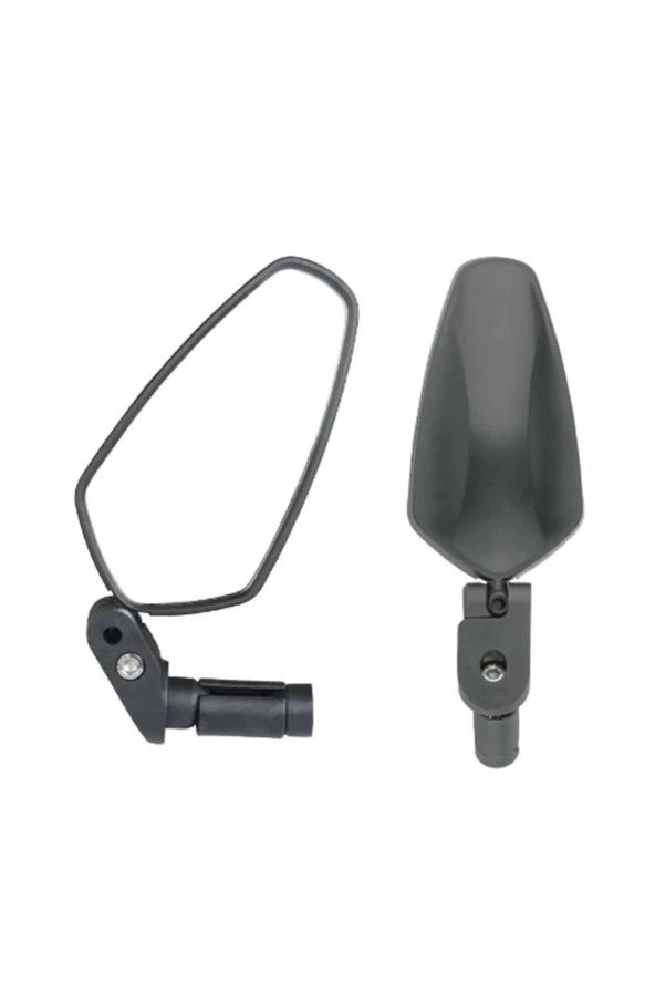 Xbyc 4013 Gidon Bağlantılı Ayna Geniş Açılı Vidalı Bisiklet Dikiz Aynası - Resim 2