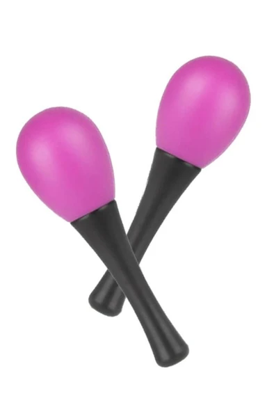 Midex Orf-MRC-06PL Örf Aletleri Mor Marakas Plastik Maracas 2 Adet (Çift) ürün görseli 1