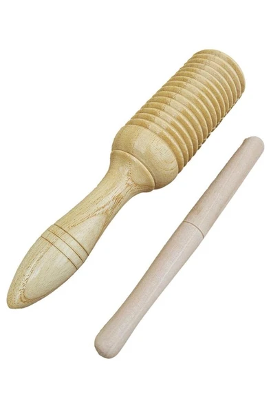 Midex Orf-TB-15 Örf Aletleri Ahşap Vurmalı Çalgı Ses Ton Bloğu (1 Adet) ürün görseli 1