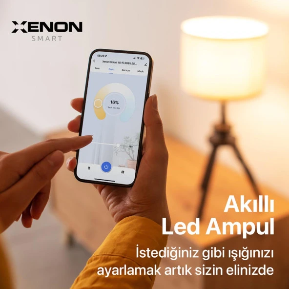 Xenon Smart Wi-Fi LED Akıllı RGB Ampul(5 adet) - Resim 5