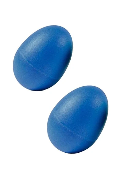 Midex Orf-MT8BL Örf Aletleri Plastik Mavi Yumurta Marakas Müzikal Titreme 2 Adet (Çift) - Resim 3