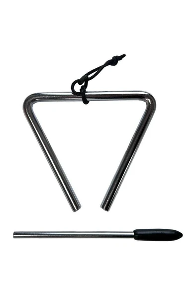 Midex Orf-TS4 Örf Aletleri Triangle Çelik Üçgen Zil 4 İnç ürün görseli 1