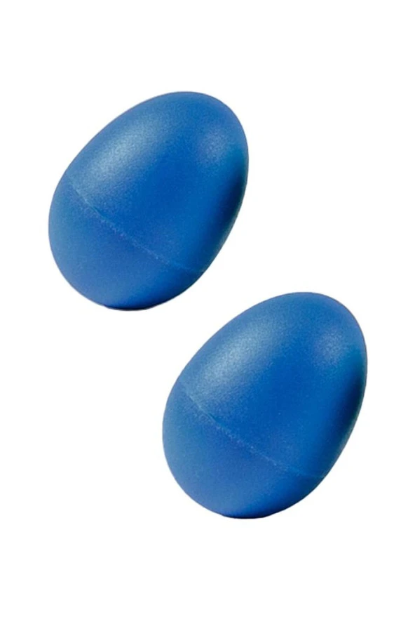 Midex Orf-MT8BL Örf Aletleri Plastik Mavi Yumurta Marakas Müzikal Titreme 2 Adet (Çift) - 2