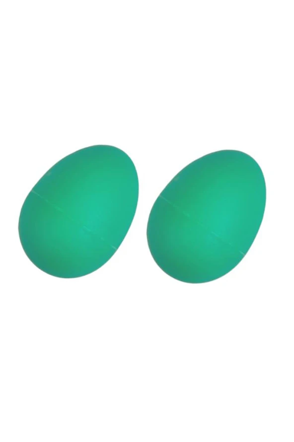 Midex Orf-MT8GR Örf Aletleri Plastik Yeşil Yumurta Marakas Müzikal Titreme 2 Adet (Çift) - 2