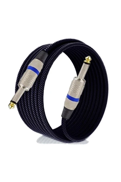 Midex FS3 Enstrüman Jack Kablosu 6.35 mm Jak Kablo 3 Metre ürün görseli 1