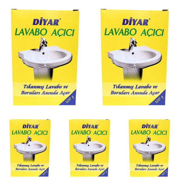 DİYAR LAVABO AÇICI (5'Lİ PAKET)