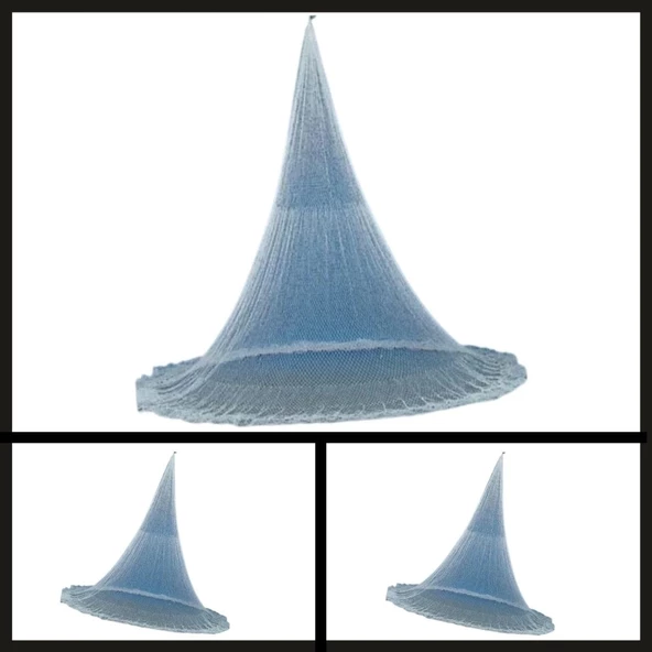 Uyguna-Yakala 4 Kg. 450 Serpme Göz El Örme Ağ-PAĞ.010 - Resim 2