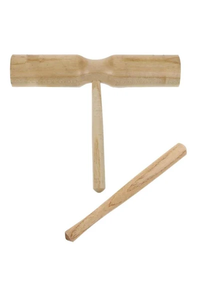 Midex Orf-TB-20 Örf Aletleri Ritim Seti Ahşap Blok Vurmalı Çalgı Block 1 Set ürün görseli 1